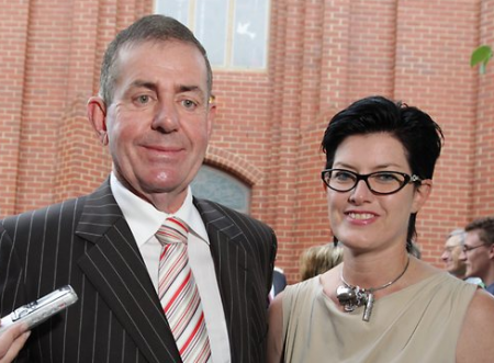 Peter Slipper and his wife Inge.