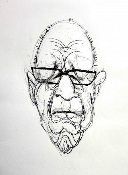 (Caricature by John Graham / johngraham.alphalink.com.au)