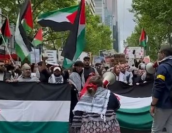 Pro-Palestinian supporters under attack in Australia