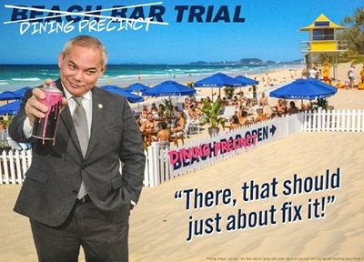 City of Gold Coast hides new Beach Bar proposals from residents