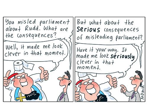 Morrison's Anti-Accountability vaccine gets L-NP off Scott-free