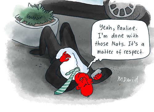 How the media legitimise Barnaby and Pauline's PHONies