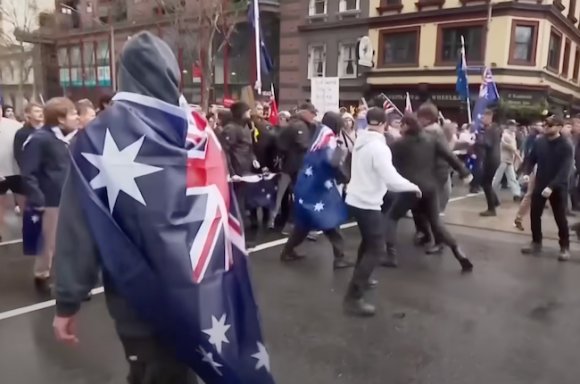 Allowing the far-right to spearhead anti-immigration protests helped Big Australia