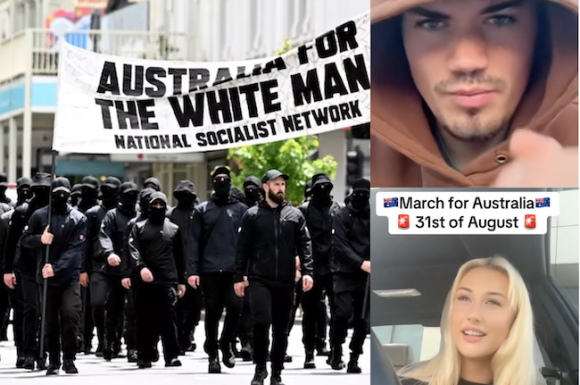 'March for Australia' is not common-sense patriotism — it’s a Nazi-led mobilisation
