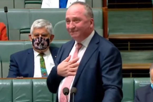 Barnaby Joyce wasn't drunk... no! It was just another Oscar-winning performance