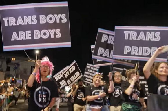 Children casualties in war over gender transition