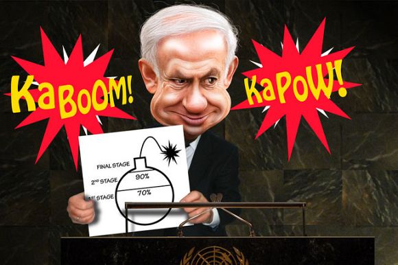 Israeli propaganda bordering on absurdity