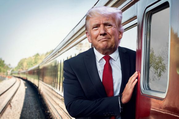 All aboard the Trump train