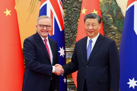 Albanese courts China as allies watch warily