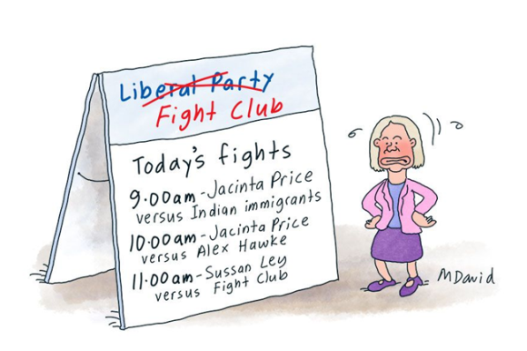 Long may Liberal Jacinta Nampijinpa Price say the quiet bits out loud