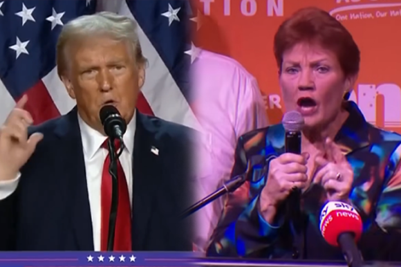 One Nation under Trump: Pauline Hanson's MAGA moment
