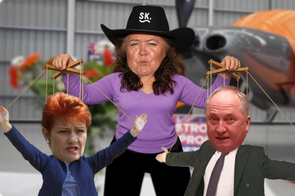 Want to know more about One Nation? Follow the money and 'sexy' planes