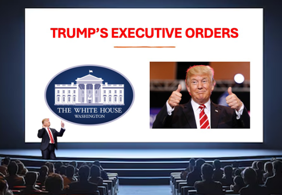 IAXCLUSIVE! Details of Trump's executive orders leaked at secret saucy SM supper