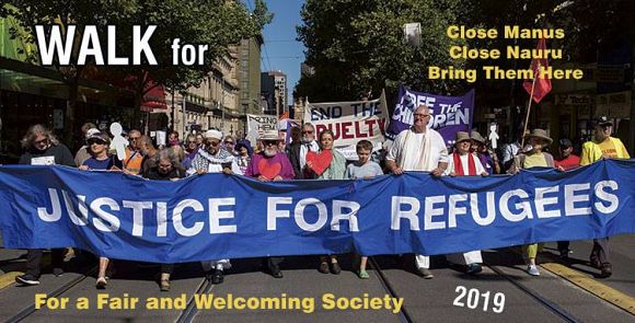 WALK FOR JUSTICE: Walk a mile in the bare feet of refugees on Palm Sunday