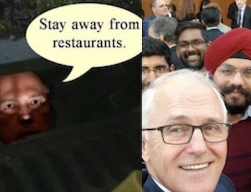 Dutton and Turnbull meet African gangs in Melbourne