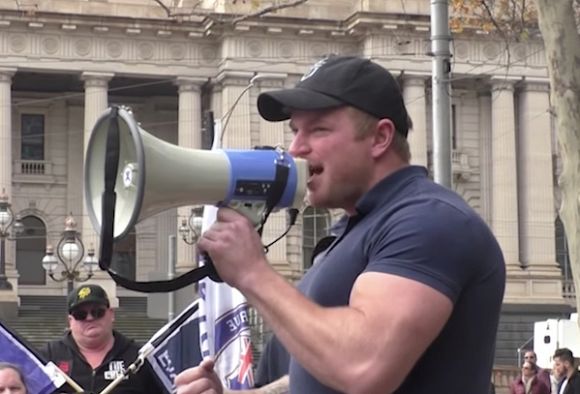 Cottrell is no 'freedom of speech' advocate but a violent fascist