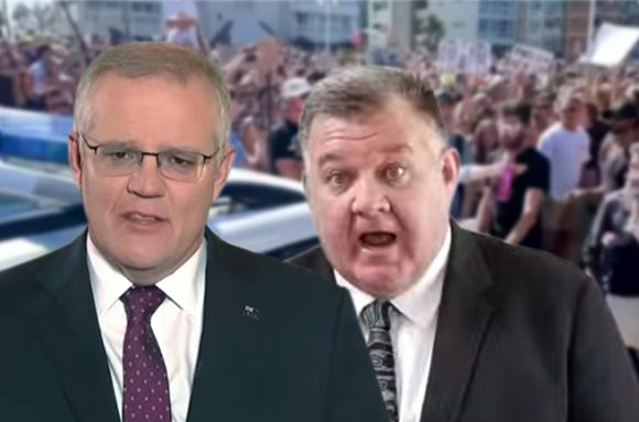 Freedom protesters and Craig Kelly central to Morrison’s re-election plan