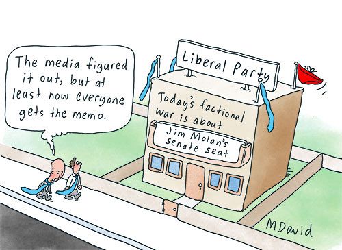 The Liberal Party’s Tony Abbott reset