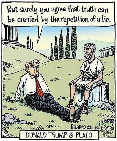 Image result for plato and trump