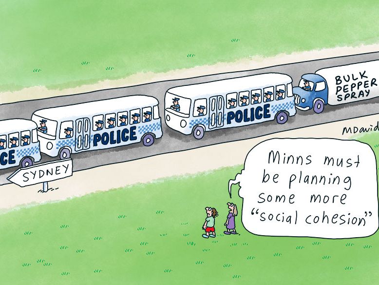 CARTOONS: Chris Minns dines out on defence of 'social cohesion'