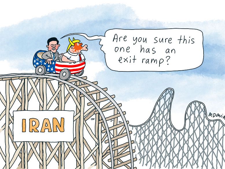 CARTOONS: Donald Trump doing diplomacy — it's 'not great'