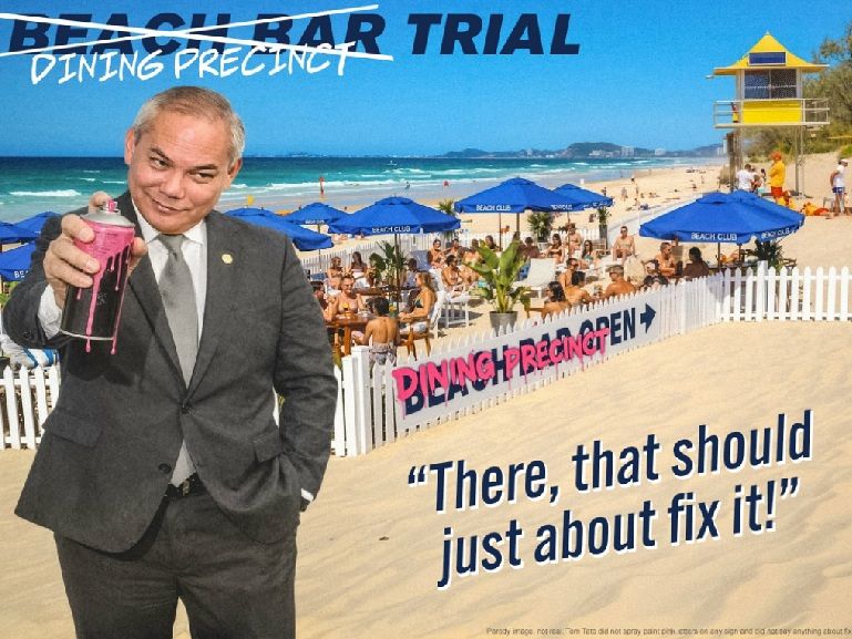 City of Gold Coast hides new Beach Bar proposals from residents