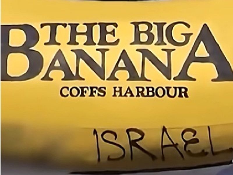 Beneath the anti-Zionist Big Banana