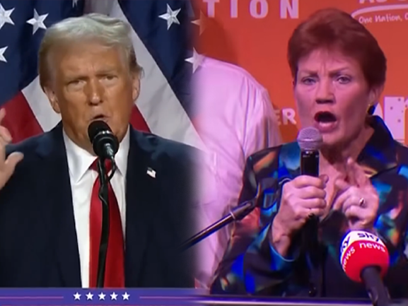 One Nation under Trump: Pauline Hanson's MAGA moment