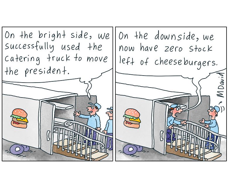 CARTOONS: Donald Trump shrugs off 'catering-gate'