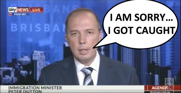 Image result for Image of boomgate and Peter Dutton