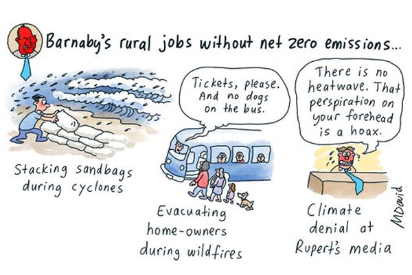 Barnaby's back — and so are the climate wars