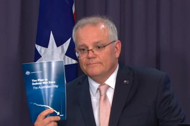 How Scott Morrison's climate action wishlist was cobbled together