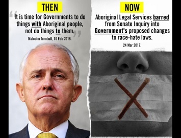 Amending the Racial Discrimination Act: Making bigotry great again!