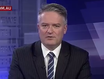 Mathias Cormann warns of Labor's 'reds under the beds'