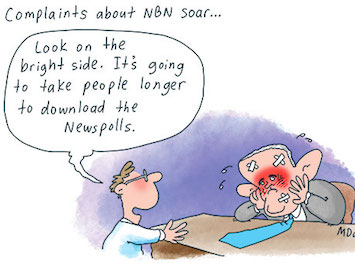 CARTOON: Looking on the bright side