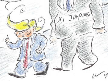 CARTOON: Trump in China