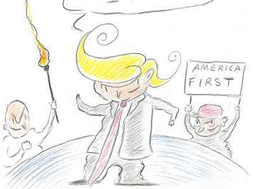 CARTOON: Trump first