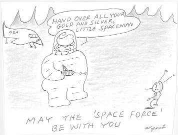 CARTOON: May the Space Force be with you