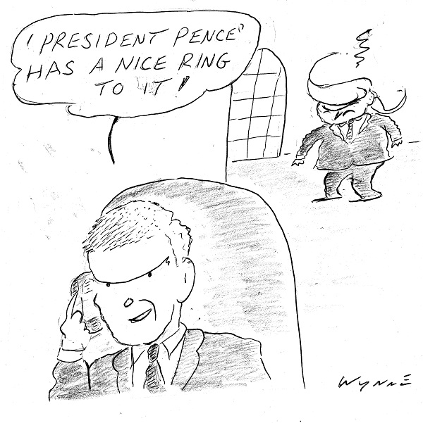 CARTOON: President Pence