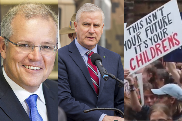 Wren's week: ScoMo's moronic logic, needless Nationals and climate change kids