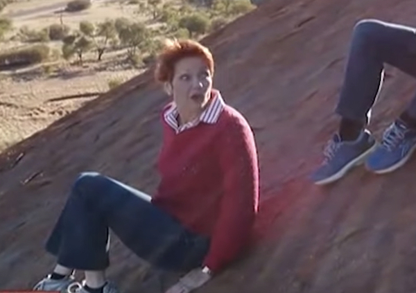 White Australia: Posing for photos, ignoring Aboriginal rights