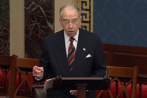 Senator Grassley reveals the extent of President Trump's corruption