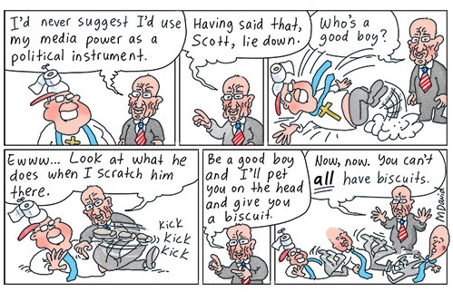 Rudd calls time on Murdoch dominance