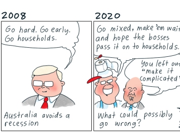 Morrison Government piling Australia in debt