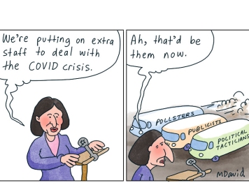Gladys boasts about how her Government is teaching us to 'live with COVID'