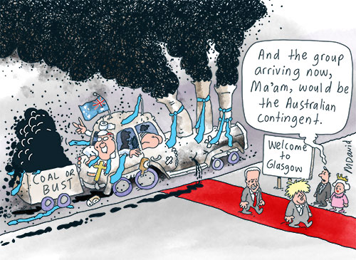 CARTOONS: Mark David is COP-ping it in Glasgow