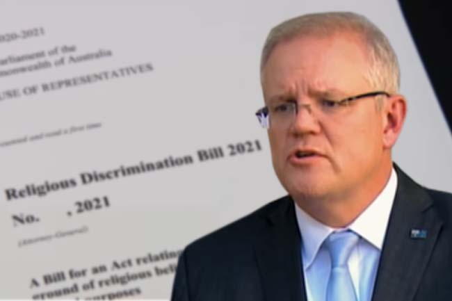 Morrison's Religious Discrimination Bill is a huge step back