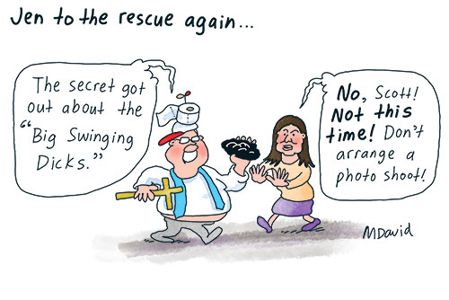 Spare a tissue for male, middle-aged, millionaire politicians