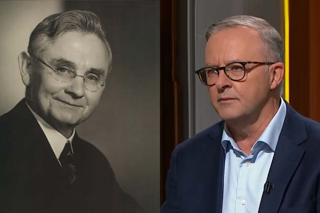 Michael Savage's PM greatness echoed in Anthony Albanese