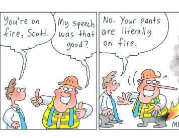 Not alone: Morrison's ministers also untrustworthy